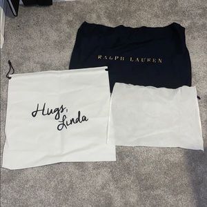 Dustbags for Purses Shoes Linda’s Ralph Lauren